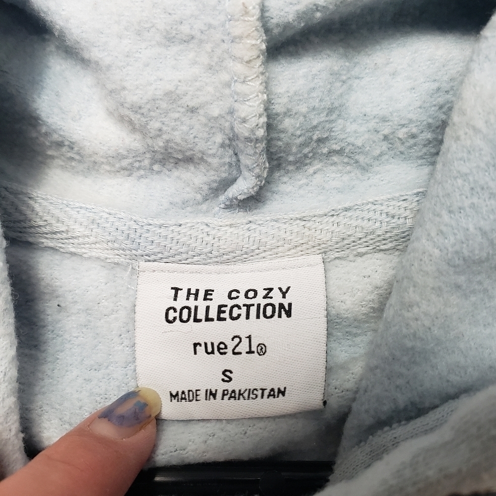 The cozy collection by rue21 tie dye oversized sweater hoodie size small - Picture 6 of 10
